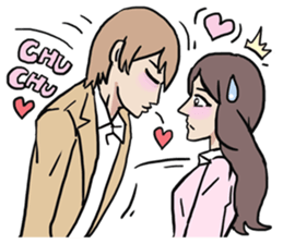 AsB - Comic Girls / My Day With My Dog sticker #8615692