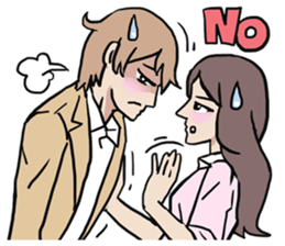 AsB - Comic Girls / My Day With My Dog sticker #8615693