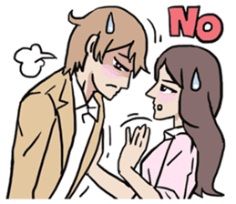 AsB - Comic Girls / My Day With My Dog sticker #8615693