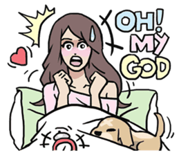 AsB - Comic Girls / My Day With My Dog sticker #8615697