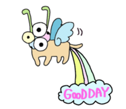 Strange creatures stickers sticker #8616033