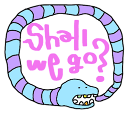 Strange creatures stickers sticker #8616056