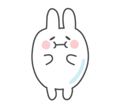 Honobono rabbits sticker #8616059
