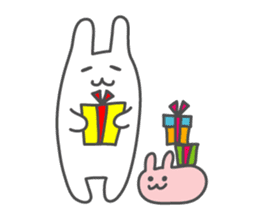 Honobono rabbits sticker #8616085