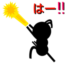 Ant action sticker #8616137