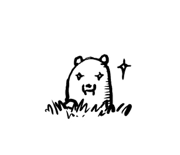 Yes bear sticker #8616217