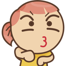 Drama girl sticker #8616259