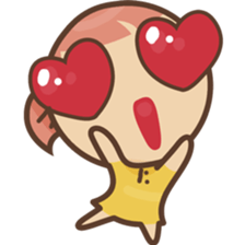 Drama girl sticker #8616262