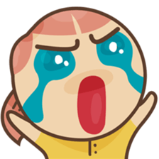 Drama girl sticker #8616269