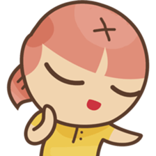 Drama girl sticker #8616270