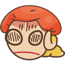 Drama girl sticker #8616275