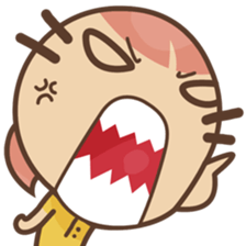 Drama girl sticker #8616283