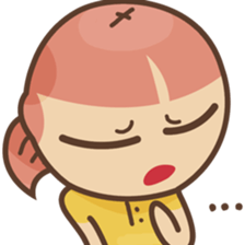 Drama girl sticker #8616293