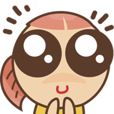 Drama girl sticker #8616295