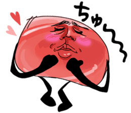 Meat Calvin sticker #8616351