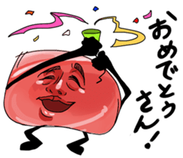 Meat Calvin sticker #8616376