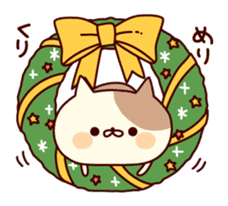 Tabby cat ( New Year & Winter) sticker #8616705