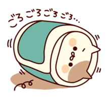 Tabby cat ( New Year & Winter) sticker #8616709