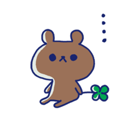 Sticker of the cute bear sticker #8616748
