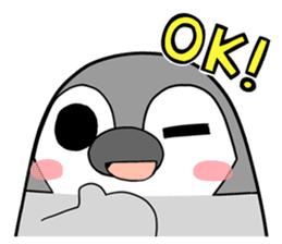 Pesoguin Stickers with Words_English sticker #8616818