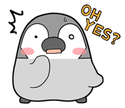 Pesoguin Stickers with Words_English sticker #8616824