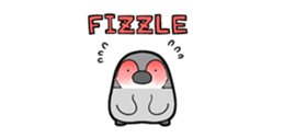 Pesoguin Stickers with Words_English sticker #8616826