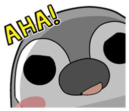 Pesoguin Stickers with Words_English sticker #8616834