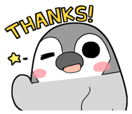 Pesoguin Stickers with Words_English sticker #8616839