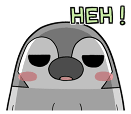 Pesoguin Stickers with Words_English sticker #8616841