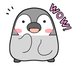 Pesoguin Stickers with Words_English sticker #8616852