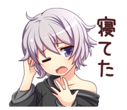 School daily conversation private Moe2 sticker #8617425