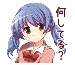 School daily conversation private Moe2 sticker #8617427