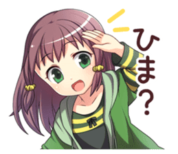 School daily conversation private Moe2 sticker #8617428