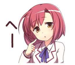 School daily conversation private Moe2 sticker #8617429