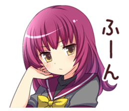 School daily conversation private Moe2 sticker #8617434