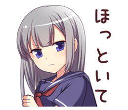 School daily conversation private Moe2 sticker #8617436