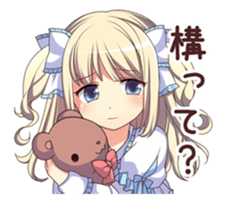 School daily conversation private Moe2 sticker #8617437