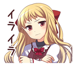 School daily conversation private Moe2 sticker #8617441