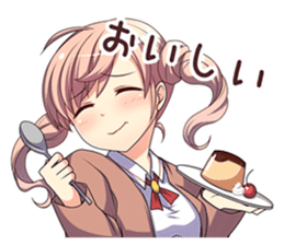 School daily conversation private Moe2 sticker #8617444
