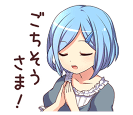 School daily conversation private Moe2 sticker #8617445