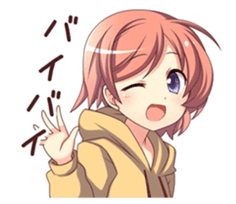 School daily conversation private Moe2 sticker #8617446