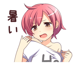 School daily conversation private Moe2 sticker #8617455