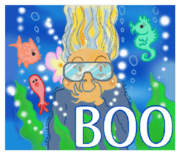 Tropical Island girl Nina sticker #8617977