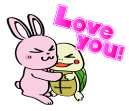 Rabbits & Turtles sticker #8617985