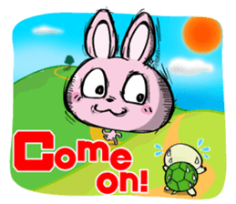 Rabbits & Turtles sticker #8618012
