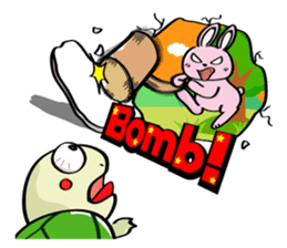 Rabbits & Turtles sticker #8618014