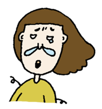 cute and not cute people 3 sticker #8618060