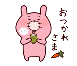 Nyanpachi and rabbit everyday sticker sticker #8618220