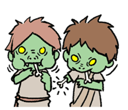 Brave Warriors: Zombie Revenge sticker #8618562
