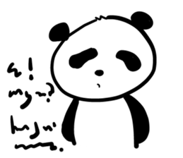 I thought so, 'PANDA'.. vol.2 sticker #8618627